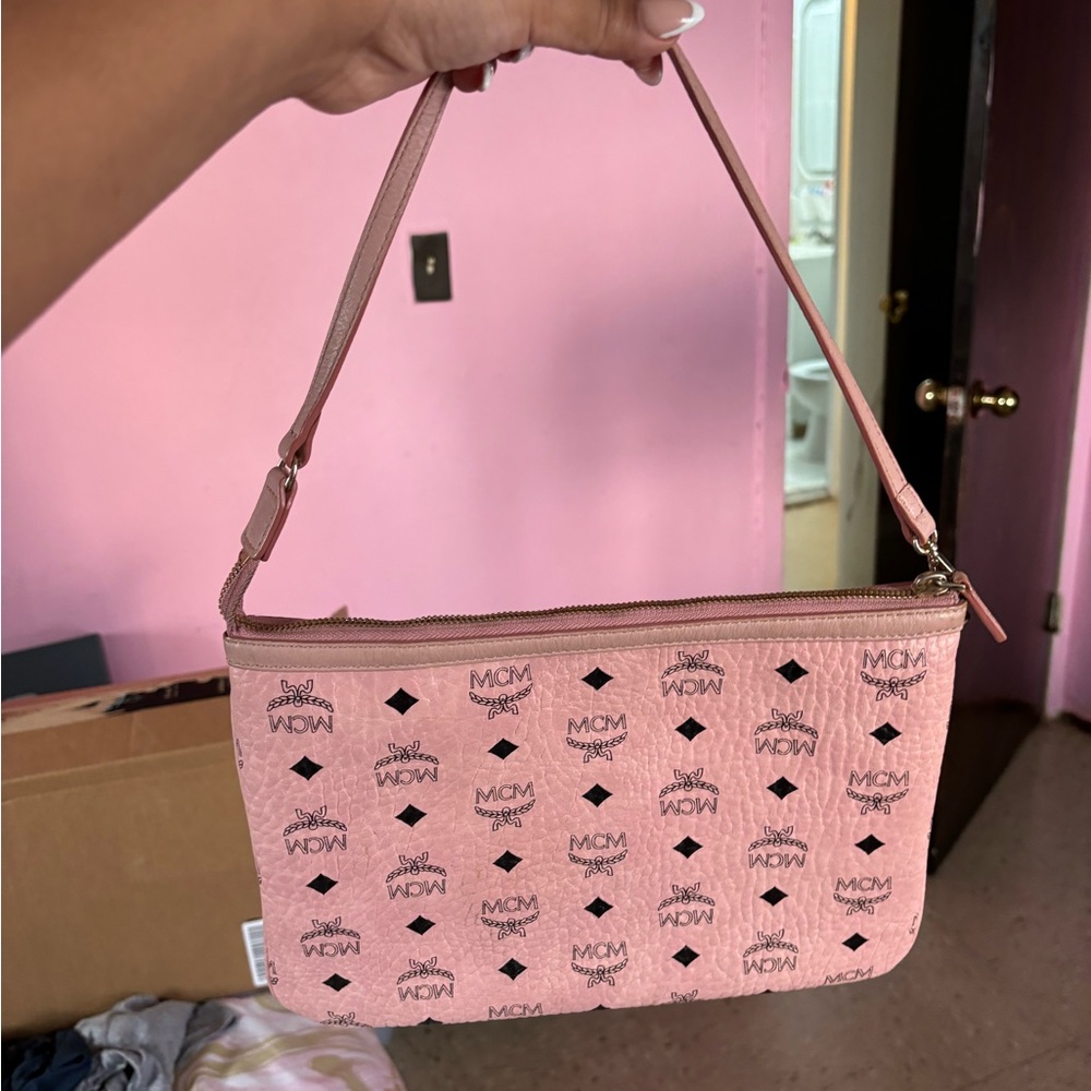 MCM tote bag pouch